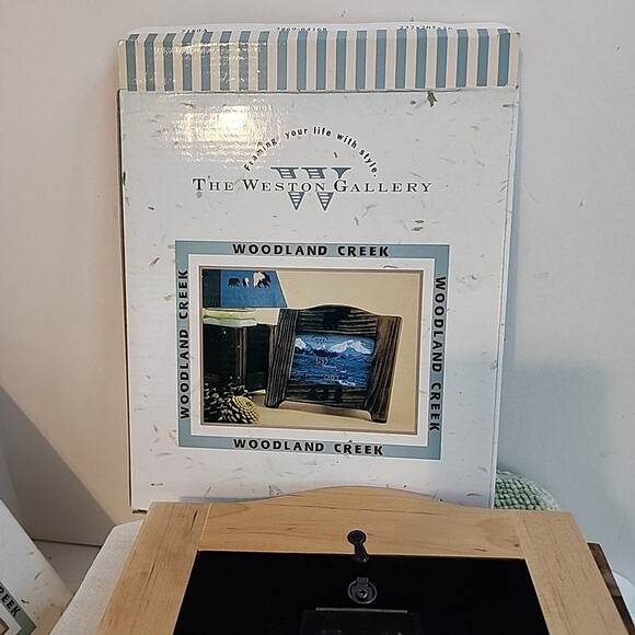 Set of 2 Woodland Creek 6x4 Rustic Moose Photo Frames – Weston Gallery Cabin... - Picture 5 of 9